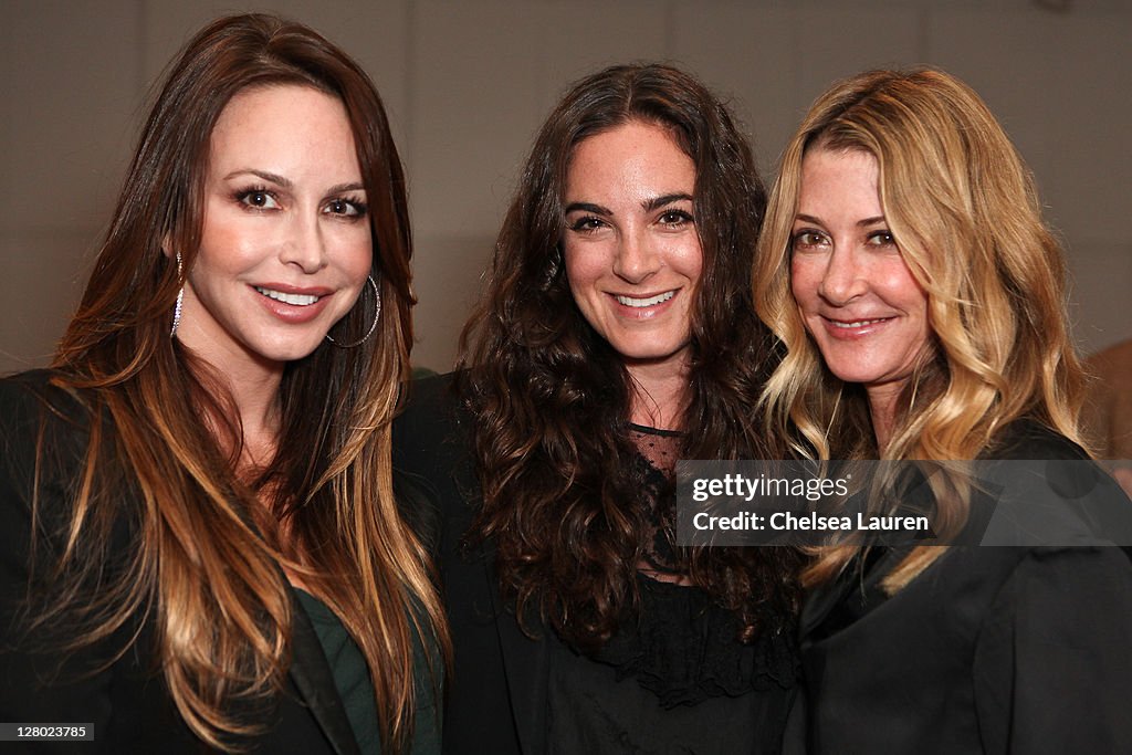 Mirium Rothbart Miriam Rothbart, Phoebe James and Kelly Styne attend the debut of Rug ...