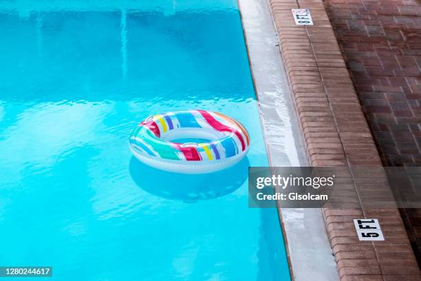 Pool Float From Above Rainbow Pool Float Photos and Premium High Res Pictures - Getty Images