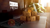Notebook Black Friday Parcels Online Shopping