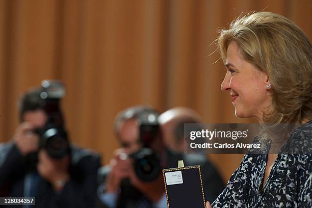 Princess Cristina of Spain presides "Real Orden del Merito Deportivo" awards ceremony on October 5, 2011 in Madrid, Spain.