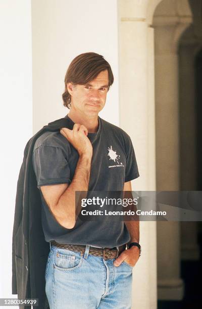 American film director, screenwriter, artist, and author Gus Van Sant, Venice Film Festival, Lido, 13th September 1991.