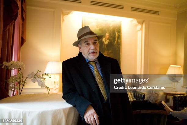 Moroccan writer Tahar Ben Jelloun, Turin, 24th January 2009.