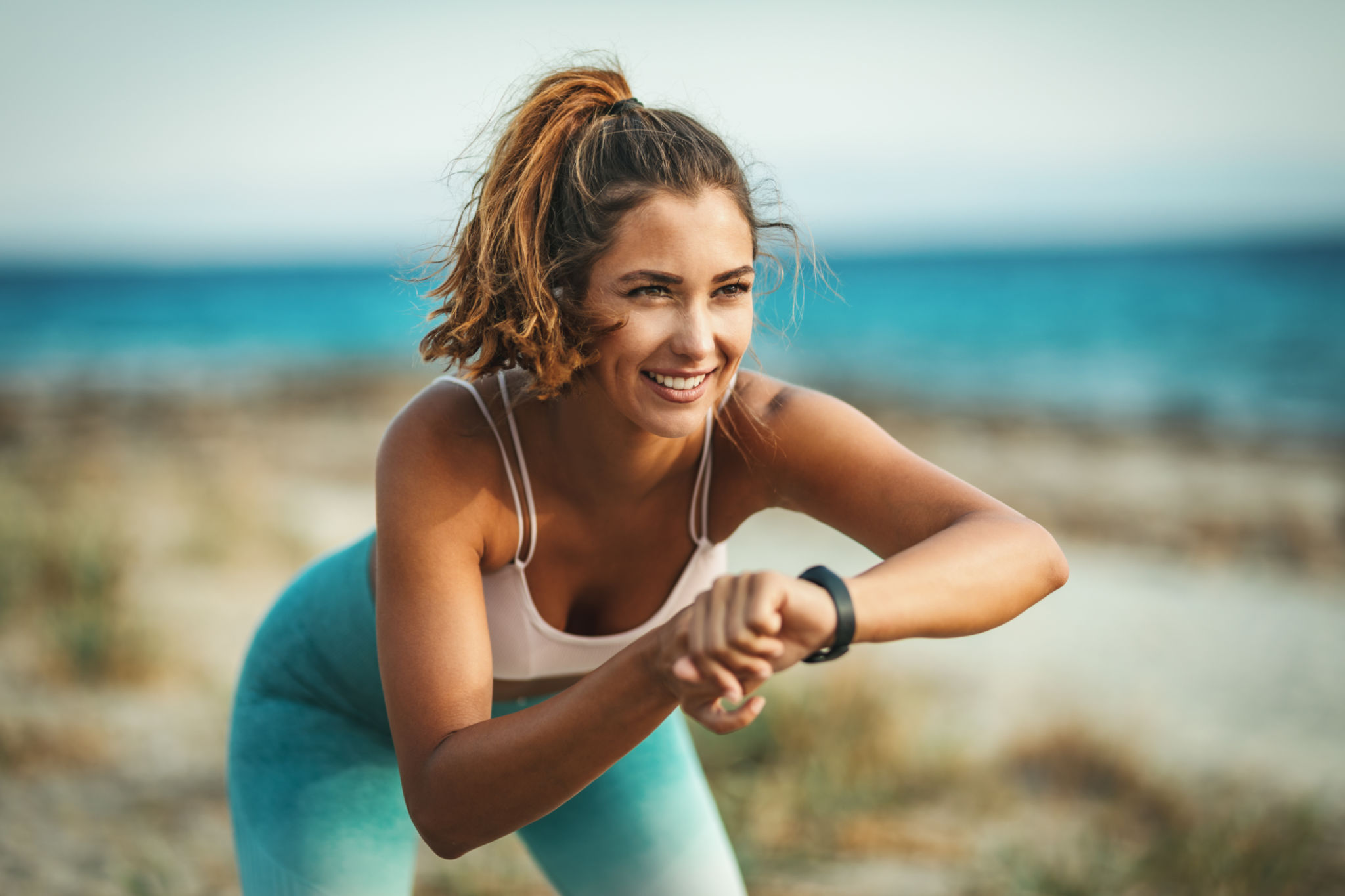 beach workout