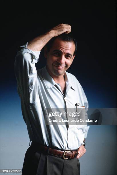 Italian film director and screenwriter Giuseppe Tornatore, Lido, 10th September 1993.