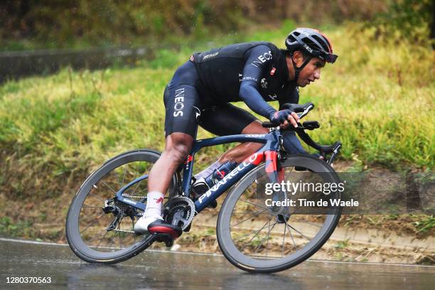 Jhonnatan Narvaez Prado of Ecuador and Team INEOS Grenadiers / during the 103rd Giro d'Italia 2020 - Stage Twelve a 204km stage from Cesenatico to...