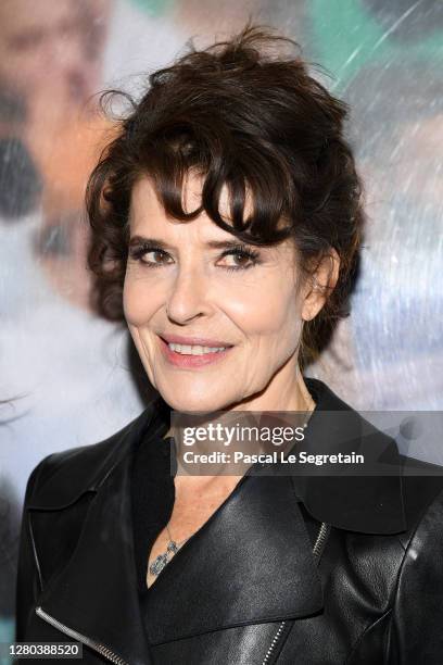Fanny Ardant attends the "ADN" Premiere at the 12th Film Festival Lumiere on October 15, 2020 in Lyon, France.