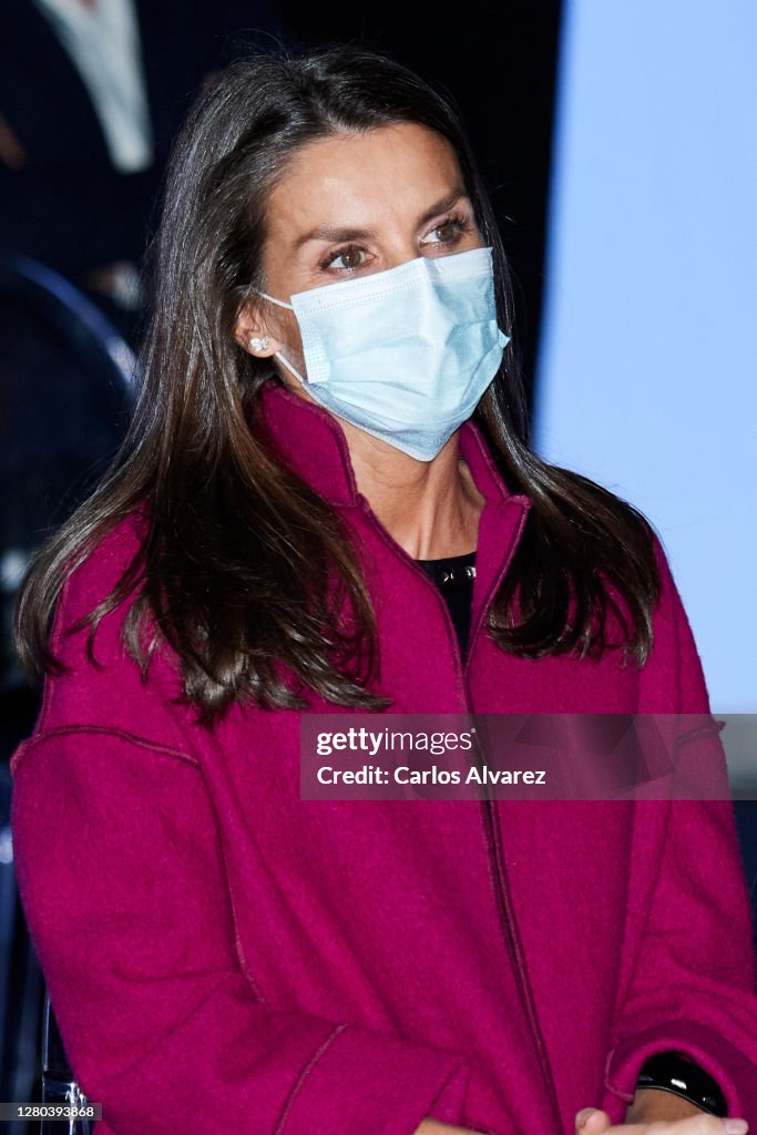 Spanish Royals Visit 'FPAbrica' - Princesa de Asturias Awards 2020