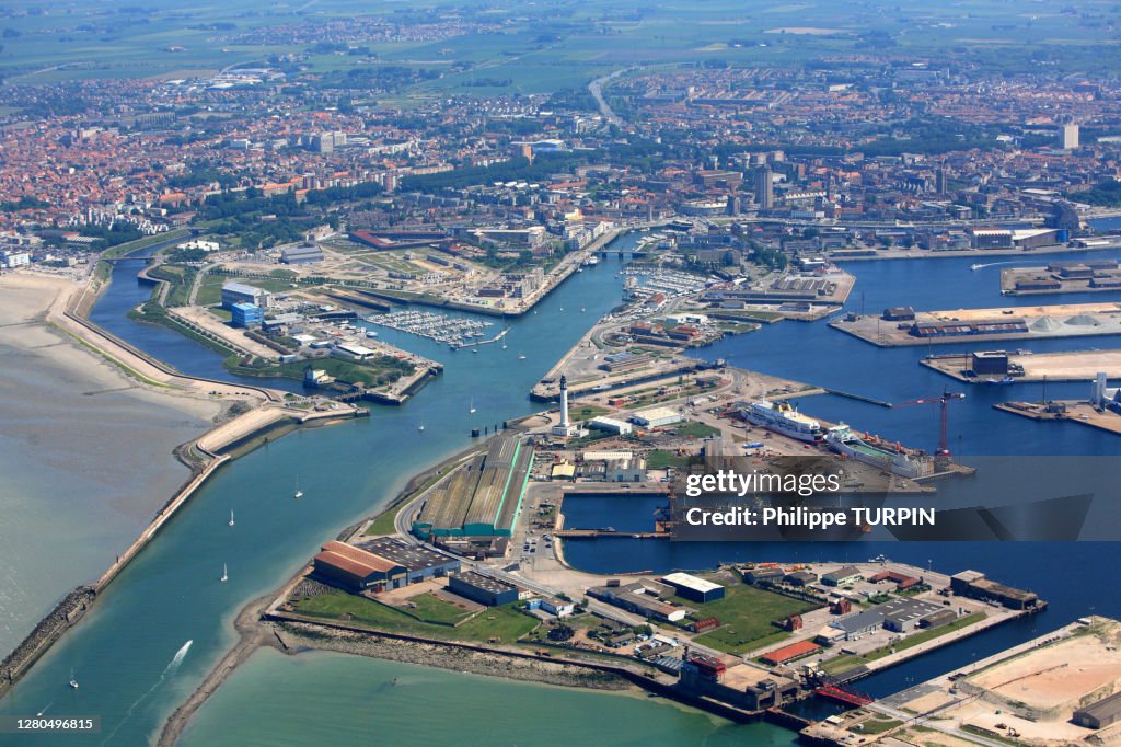 France, Nord, Dunkirk, the port