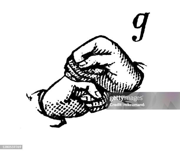 G Sign 138 Sign Language Chart Stock Photos, High-Res Pictures, and Images ...