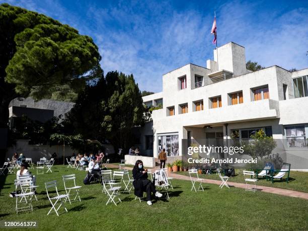 General view of the Villa Noailles during the 35th International Festival Of Fashion & Photography on October 16, 2020 in Hyeres, France.