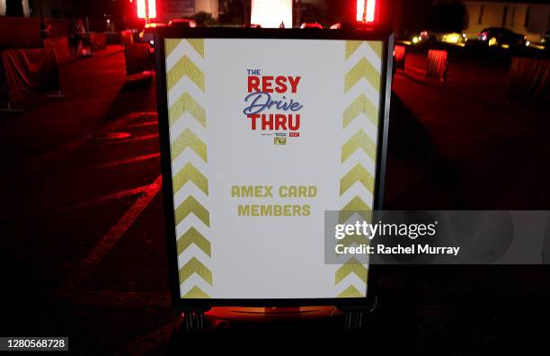 American Express Card Members receive special perks, including access to a Fast Pass Lane, at The Resy Drive Thru presented by the American Express®...