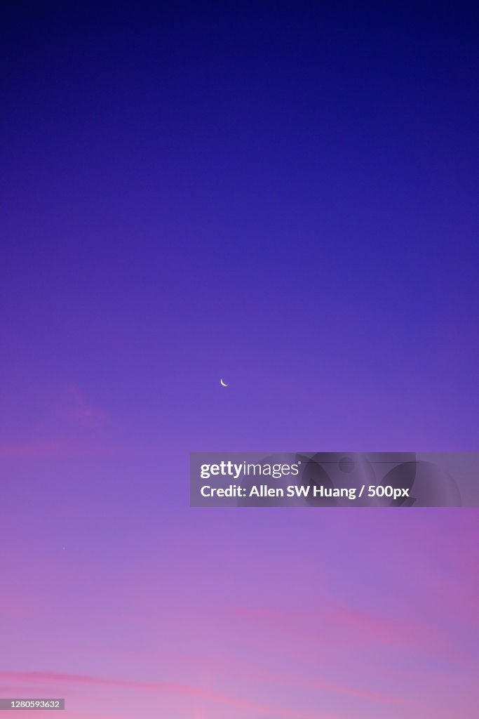 Low angle view of sky at night, Pukekauri Road, Waihi, New Zealand