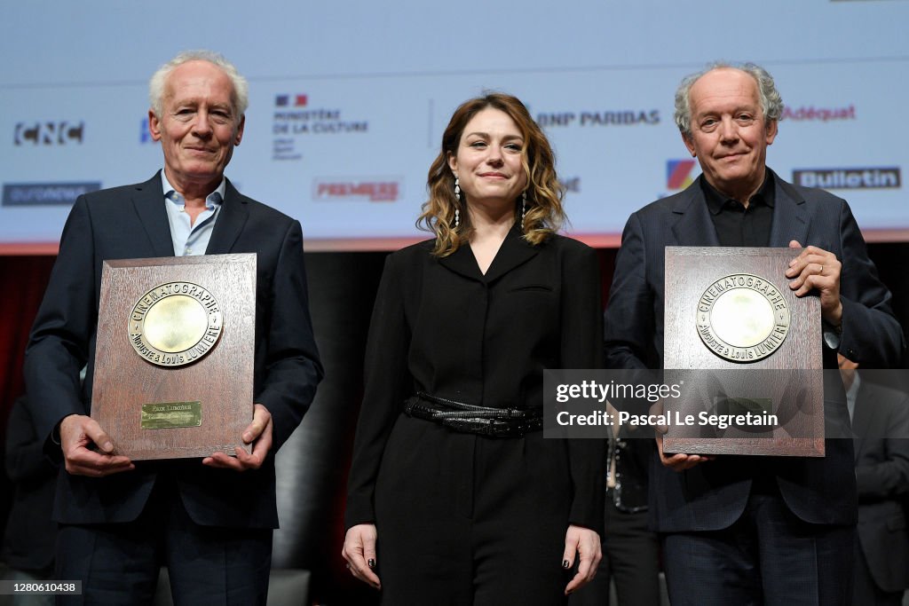 Tribute To The Brothers Jean-Pierre Dardenne And Luc Dardenne At The 12th Film Festival Lumiere In Lyon