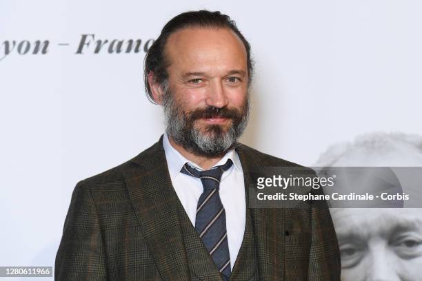 Vincent Perez attends the tribute to the brothers Jean-Pierre Dardenne and Luc Dardenne at the 12th Film Festival Lumiere In Lyon on October 16, 2020...