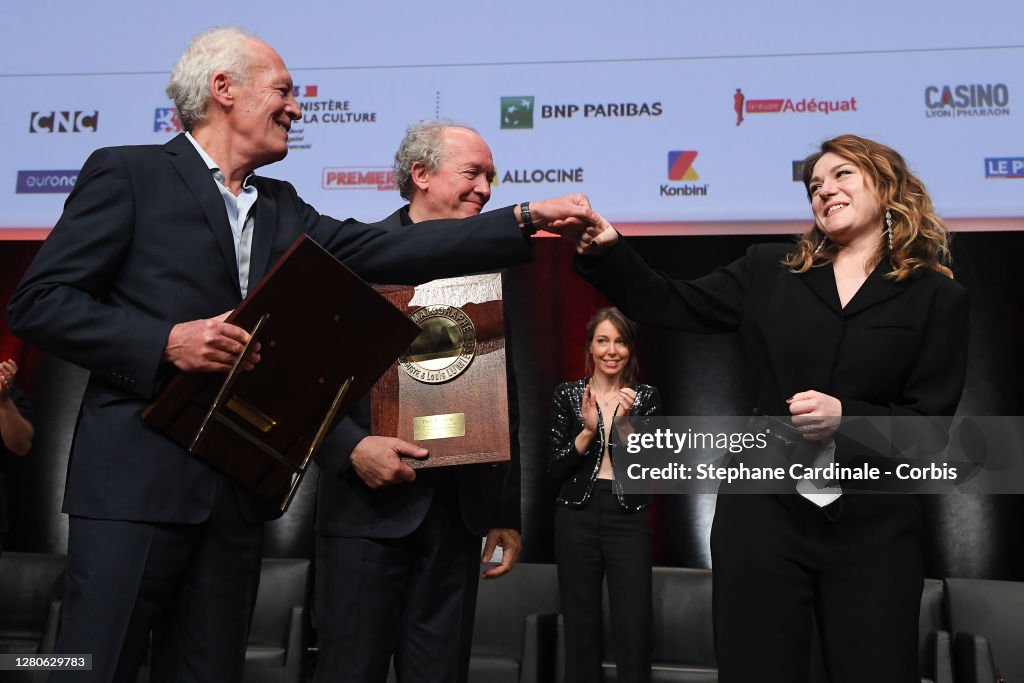 Tribute To The Brothers Jean-Pierre Dardenne And Luc Dardenne At The 12th Film Festival Lumiere In Lyon