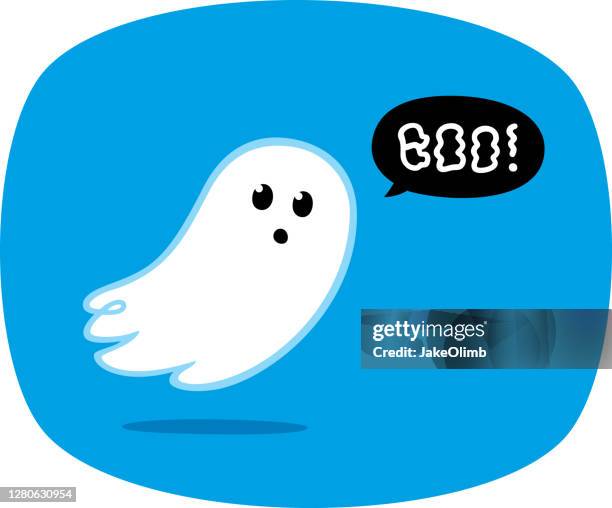 ghost doodle - ghost stock illustrations
