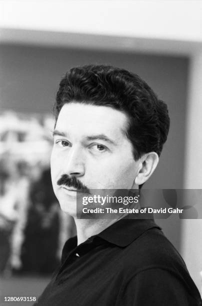 French author and filmmaker Alain Robbe-Grillet poses for a portrait in September, 1964 in New York City, New York. Alain Robbe Grillet's most...