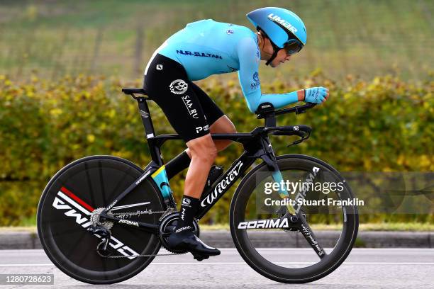 Rodrigo Contreras of Colombia and Astana Pro Team / during the 103rd Giro d'Italia 2020, Stage 14 a 34,1km individual Time Trial from Conegliano to...