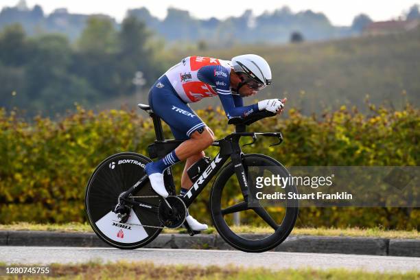 Vincenzo Nibali of Italy and Team Trek - Segafredo / during the 103rd Giro d'Italia 2020, Stage 14 a 34,1km individual Time Trial from Conegliano to...