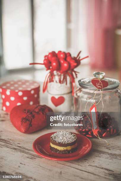 sustainable eating habits for a sustainable future during valentine's day - candy jar stock pictures, royalty-free photos & images