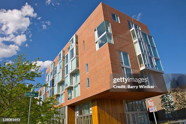 10 akron street, cambridge, massachusetts, usa - ivy league university stock pictures, royalty-free photos & images