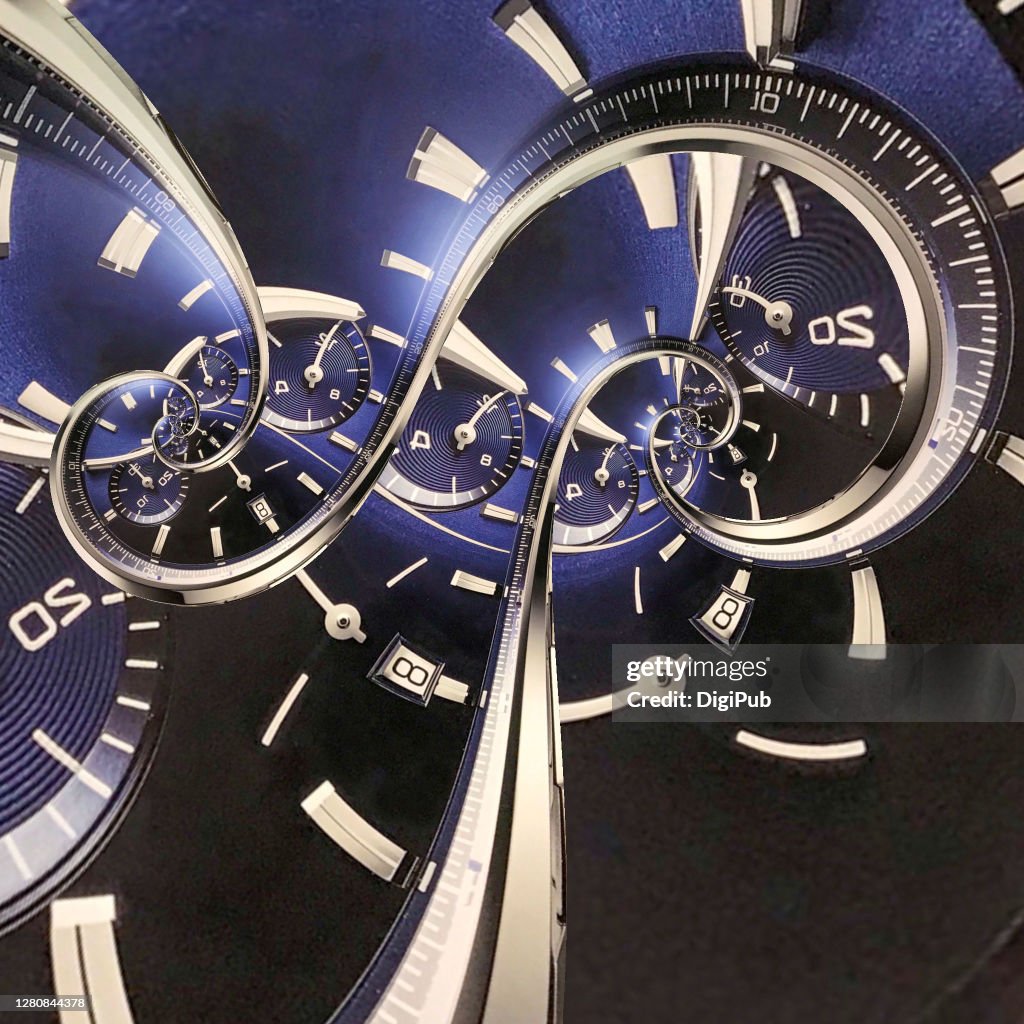 Eternal clock face