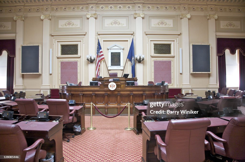 Senate Chamber, 190406, Virginia Capitol, Richmond, VA, U.S.A.