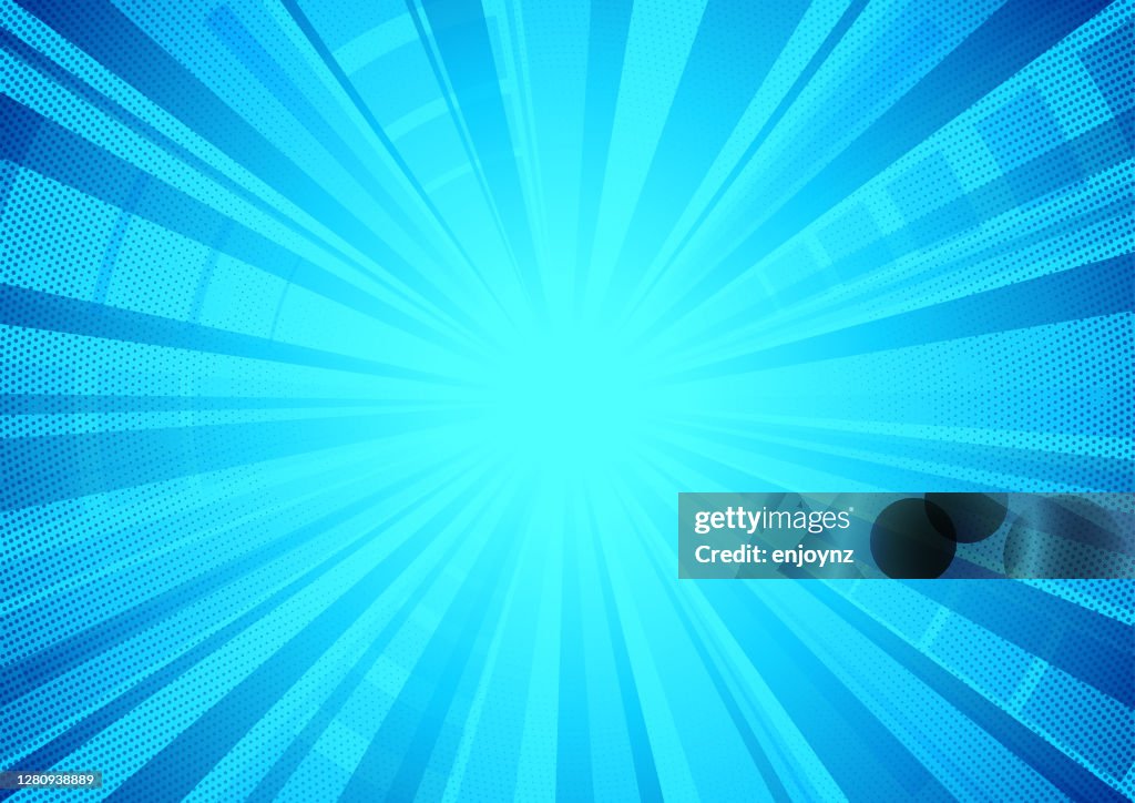Blue Comic Star Burst Textured Background High-Res Vector Graphic - Getty  Images
