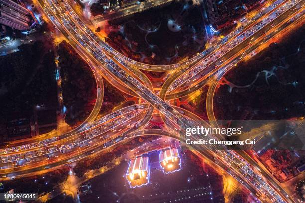 Congested Freeway Interchange Traffic Jam Intersection Photos and Premium High Res Pictures - Getty ...
