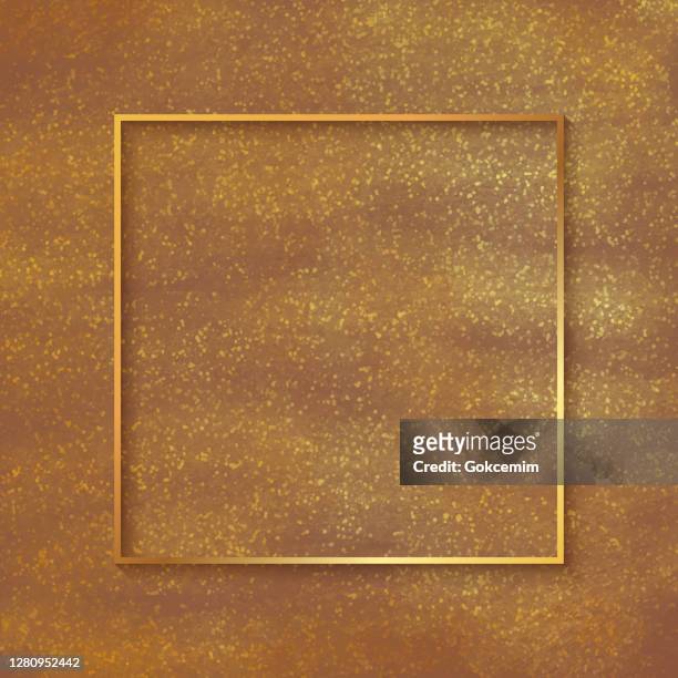 gold glitter abstract background. gold foil grunge texture background. abstract vector pattern. metallic golden texture for cards, party invitation, packaging, surface design. - gold patina stock illustrations