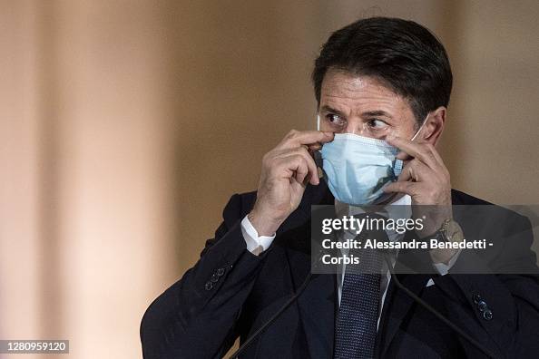 Giuseppe Conte Announces New Covid-19 Safety Measures After National Surge Giuseppe Conte Announces New Covid-19 Safety Measures After National Surge