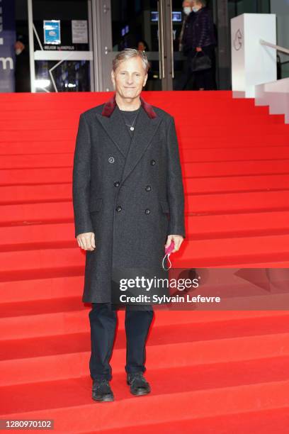 Director Viggo Mortensen arrives for the photocall for the premiere of "Falling" during 47th Gent Film Festival on October 18, 2020 in Ghent, Belgium.