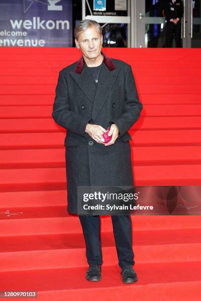 Director Viggo Mortensen arrives for the photocall for the premiere of "Falling" during 47th Gent Film Festival on October 18, 2020 in Ghent, Belgium.