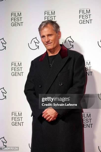 Director Viggo Mortensen attends the photocall for the premiere of "Falling" during 47th Gent Film Festival on October 18, 2020 in Ghent, Belgium.