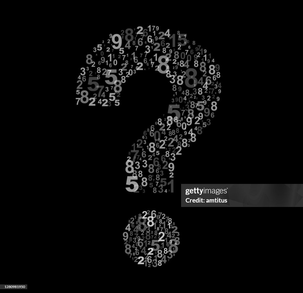 Question Marks Math Vector Math Question Black High-Res Vector Graphic - Getty Images