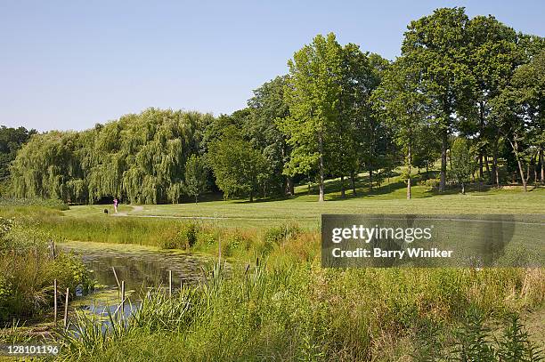 snug harbor cultural center and botanical garden, staten island, new york - 行政区画 バラ ストックフォトと画像