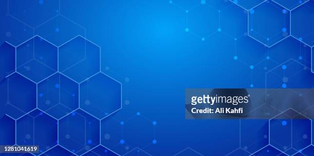 abstract geometric network technology background - science and technology stock illustrations