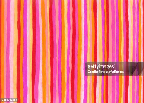 hot colors striped background - fotografie stock illustrations