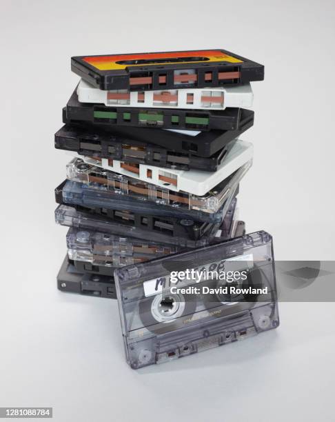 Cassette Stack Cassette Tape Stack Photos and Premium High Res Pictures - Getty Images