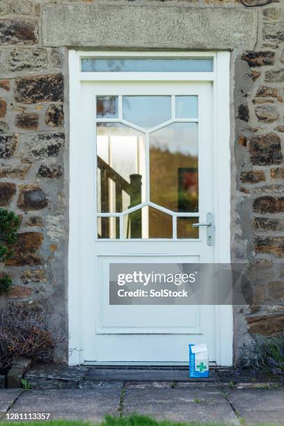 waiting to be collected - prescription home delivery stock pictures, royalty-free photos & images