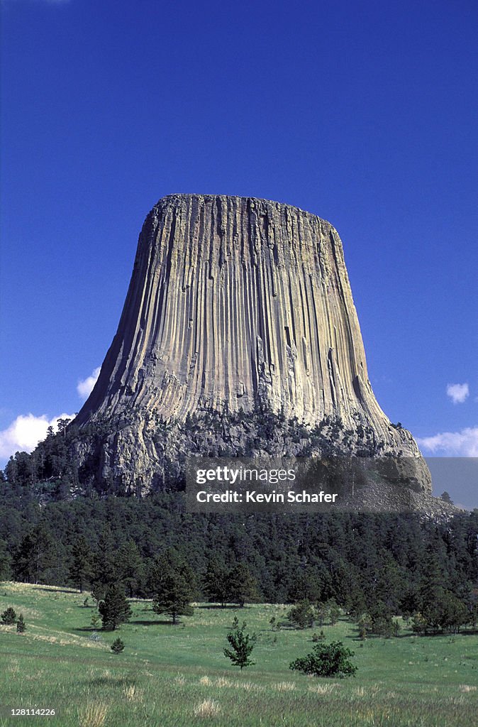 DEVILS TOWER (COLUMNAR BASALT) DEVILS TOWER NATIONAL MONUMENT, WY