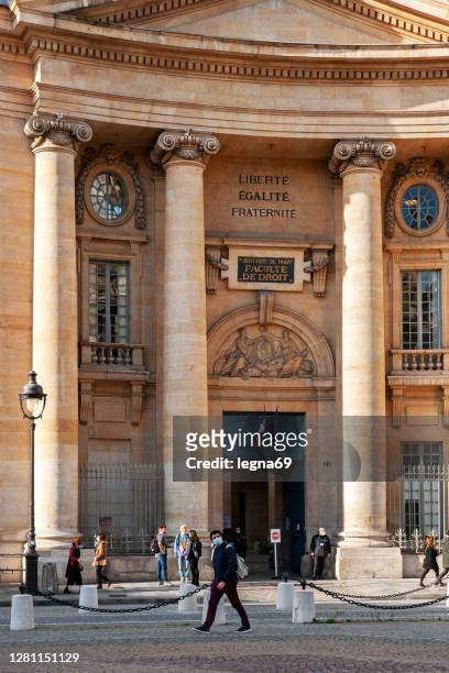 巴黎萬��神殿法律大學。 - university of paris 個照片及圖片檔