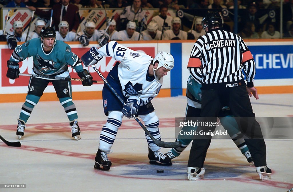 San Jose Sharks v Toronto Maple Leafs