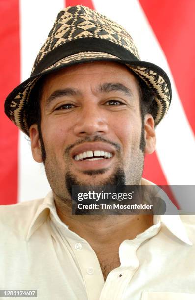 Ben Harper during Bonnaroo 2007 on June 15, 2007 in Manchester, Tennessee.