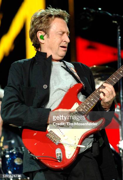 Andy Summers of The Police performs at Oakland Coliseum on June 13, 2007 in Oakland, California.