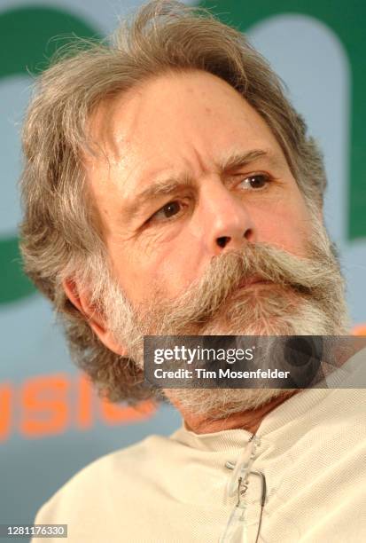 Bob Weir of Ratdog attends the press conference during Bonnaroo 2007 on June 16, 2007 in Manchester, Tennessee.