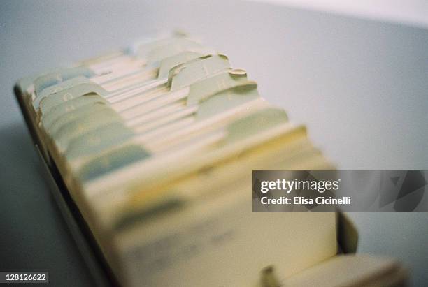 Address Rolodex 12 Rolodex Cards Stock Photos, High-Res Pictures, and Images - Getty Images