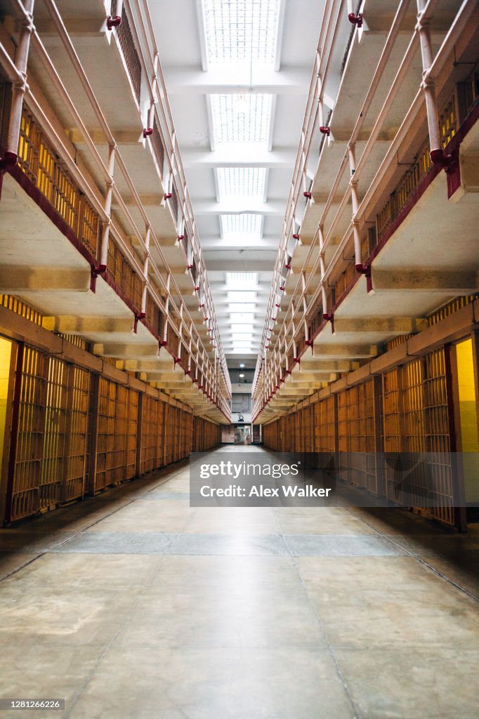 Alcatraz Prison Cellhouse interior