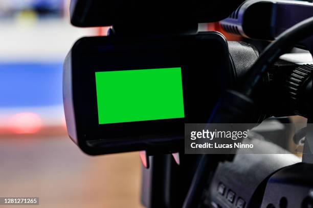 template - professional television camera monitor - television camera stock pictures, royalty-free photos & images