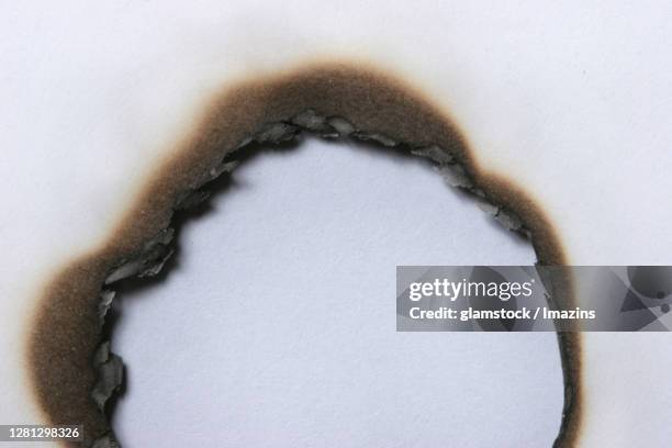 Burn Box Paper Burn Hole Paper Photos and Premium High Res Pictures - Getty Images